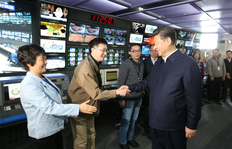 2019年1月25日，十九屆中央政治局在人民日報社就全媒體時代和媒體融合發(fā)展舉行第十二次集體學習。習近平總書記主持學習并發(fā)表重要講話。