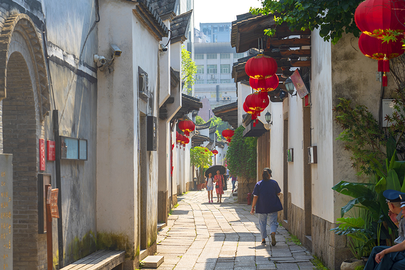 2019年6月28日，福州，三坊七巷風(fēng)光。
